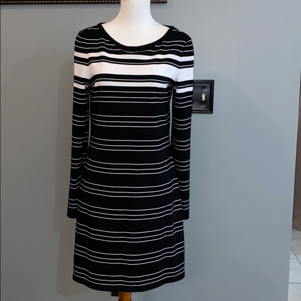 Max Studio tshirt long sleeve dress small